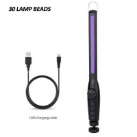 Portable Ultraviolet Lamp UV Sterilizer Light USB Rechargeable UVC Bactericidal Lamp Handheld Disinfection Germicidal