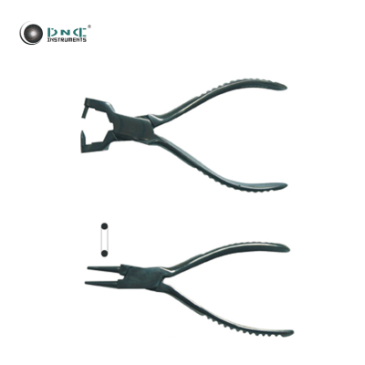 Ophthalmic ratcheting tools lasting aluminum pliers